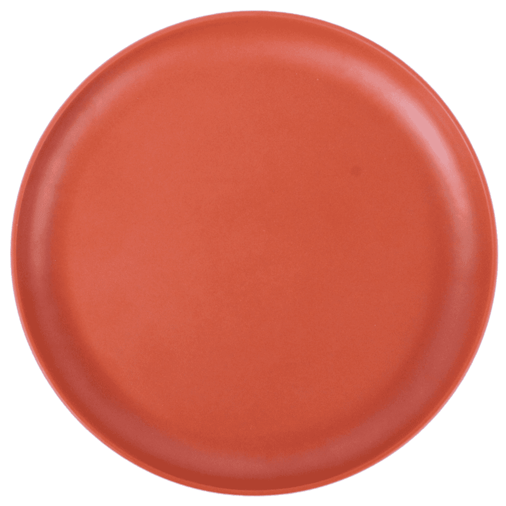 10.5" TWO TONE DINNER PLATE--RED VELVET