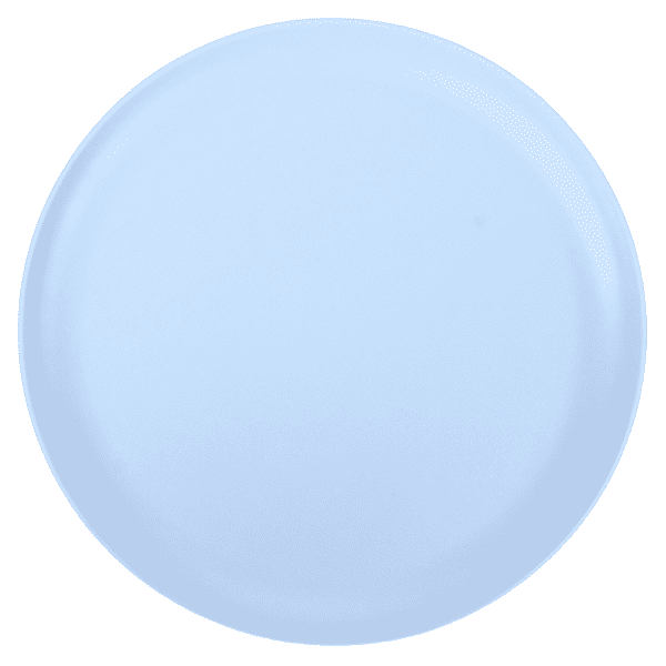 10.5" TWO TONE DINNER PLATE--STONE BLUE