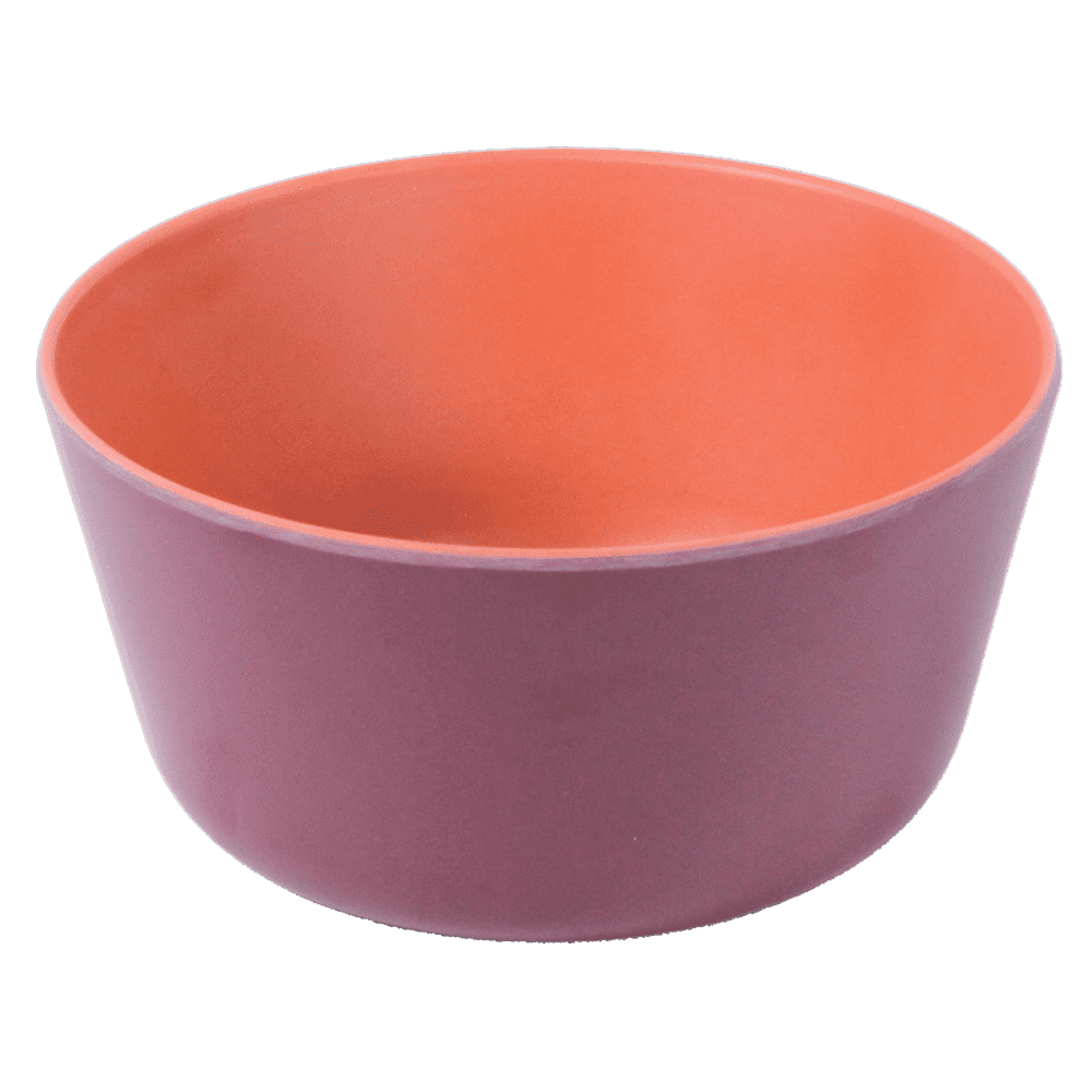 10" TWO TONE SERVING BOWL--RED VELVET