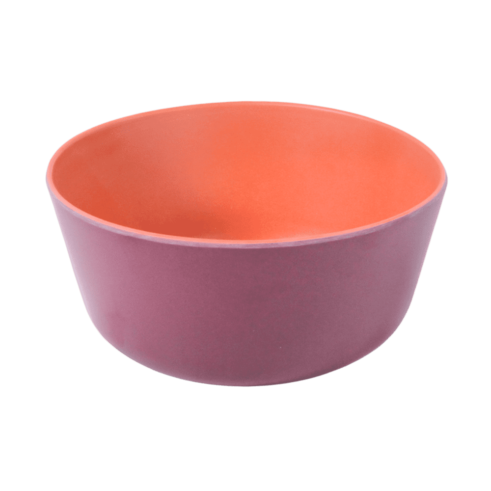 5.5" TWO TONE BOWL--RED VELVET