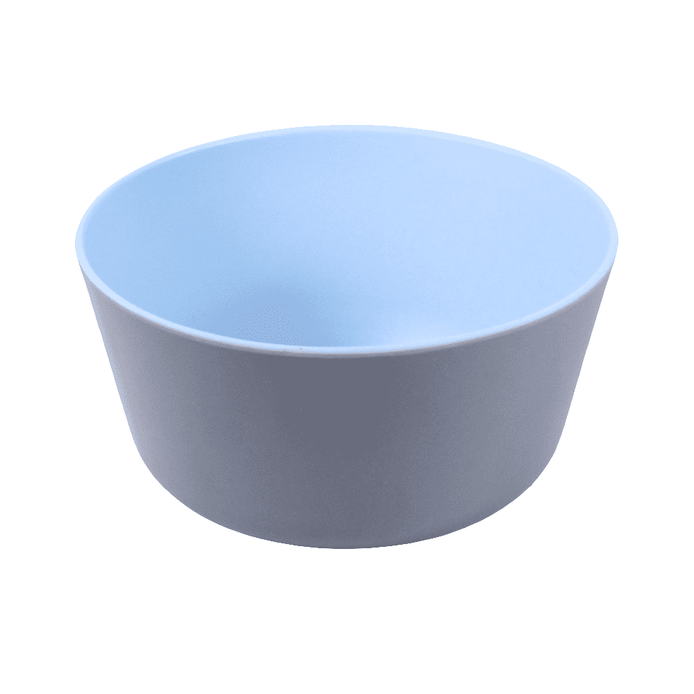 5.5" TWO TONE BOWL--STONE BLUE