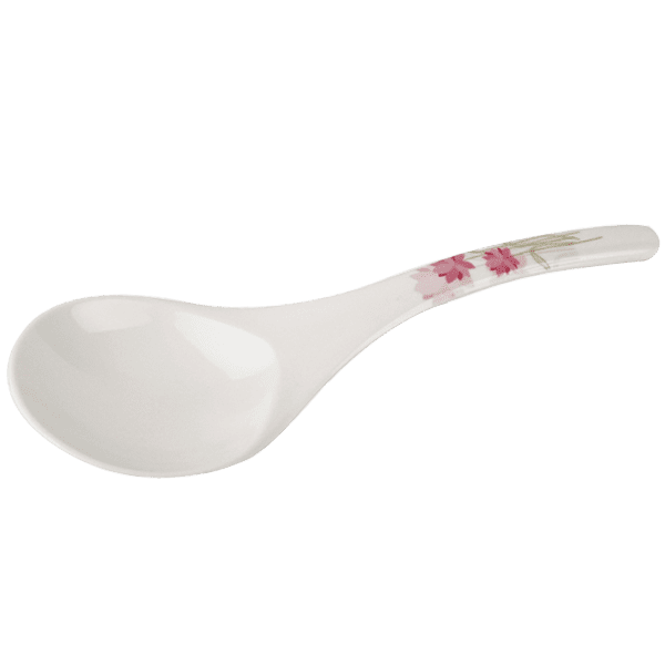 Pink Flora 9" Rice Spoon
