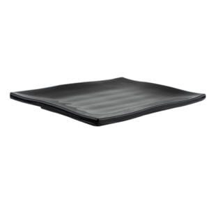 Plain Black 8" Sushi Plate