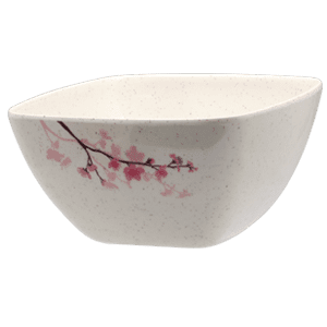 Cherry Blossom 8" Square Bowl