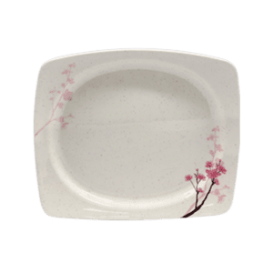 Cherry Blossom 9" Rectangular Plate