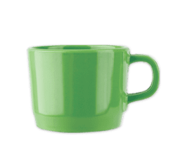 Plain Lime Green 250ml Coffee Mug