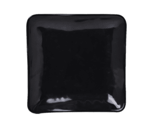 Zen Black Glossy 8" Square Plate