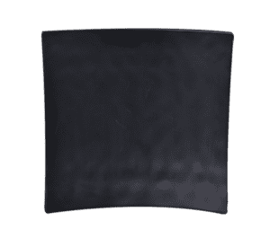 Zen Black 8" Square Plate