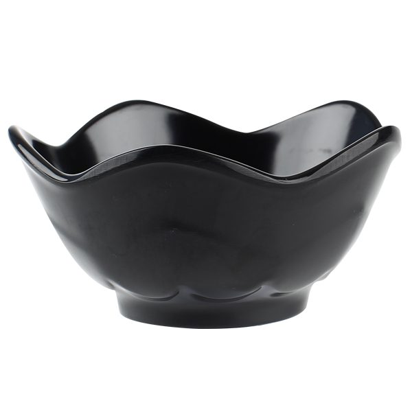 Plain Black 3" Sauce Dish