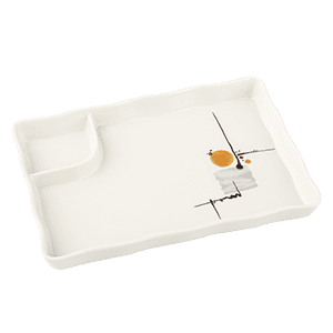 Morning Sun 8" Divided Plate