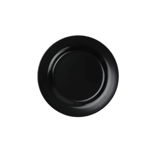 Plain Black 6" Salad Plate