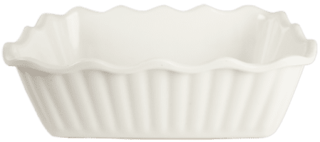 Plain Ivory 15" x 11" Crocks Rectangular Server
