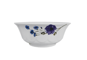 Tea Rose 7" Bowl with Groove