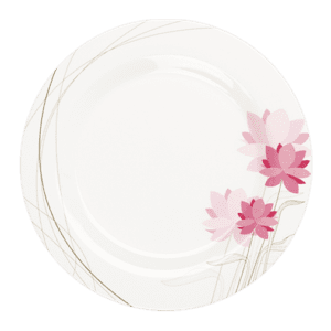 Pink Flora 9" Dinner Plate
