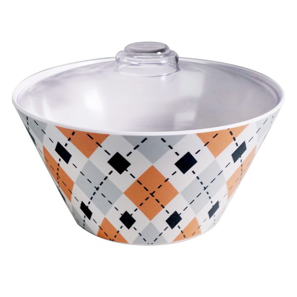 Rayons 8'' Rice Bowl with Clear Cover