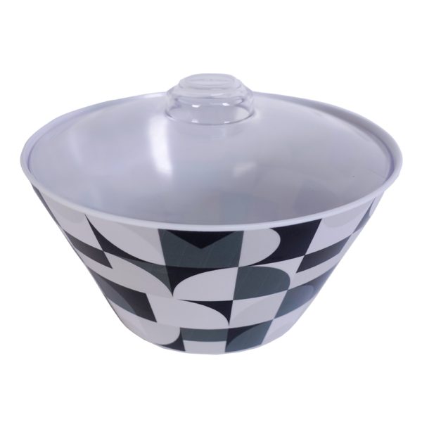 Spade 8'' Rice Bowl with Clear Cover