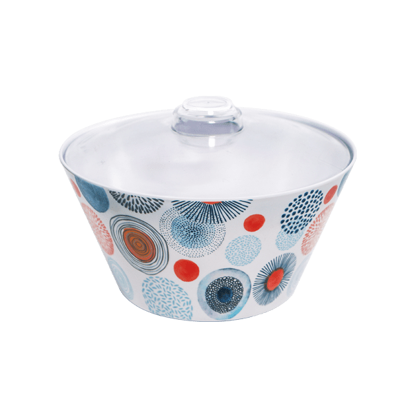 Marru Round Tapered Casserole with Clear Cover