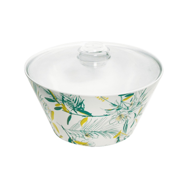 Leigh Round Tapered Casserole with Clear Cover
