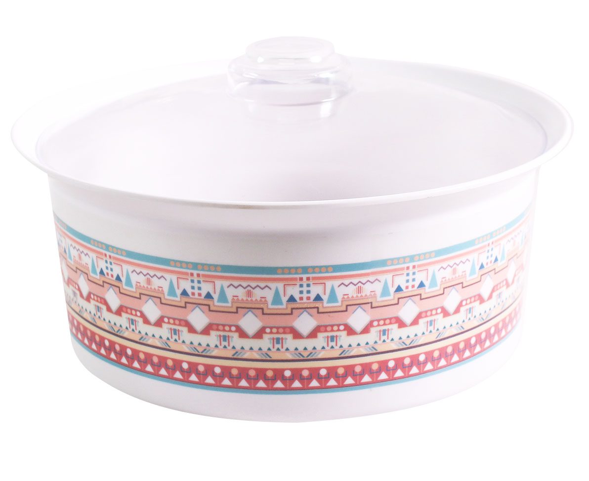 Alaina Round Casserole with Clear Cover