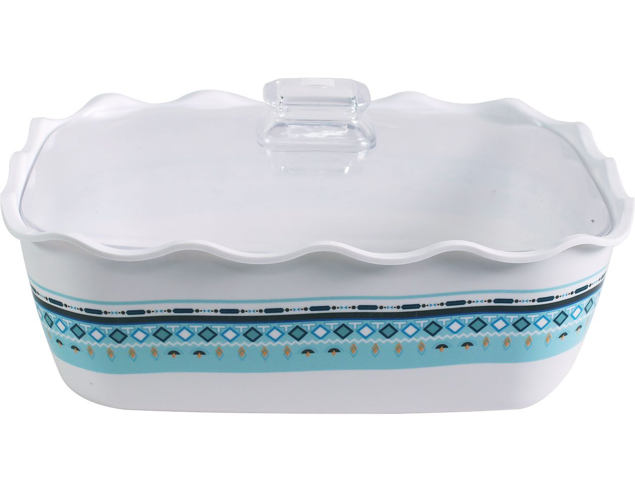 Althea Rectangular Casserole with Clear Cover