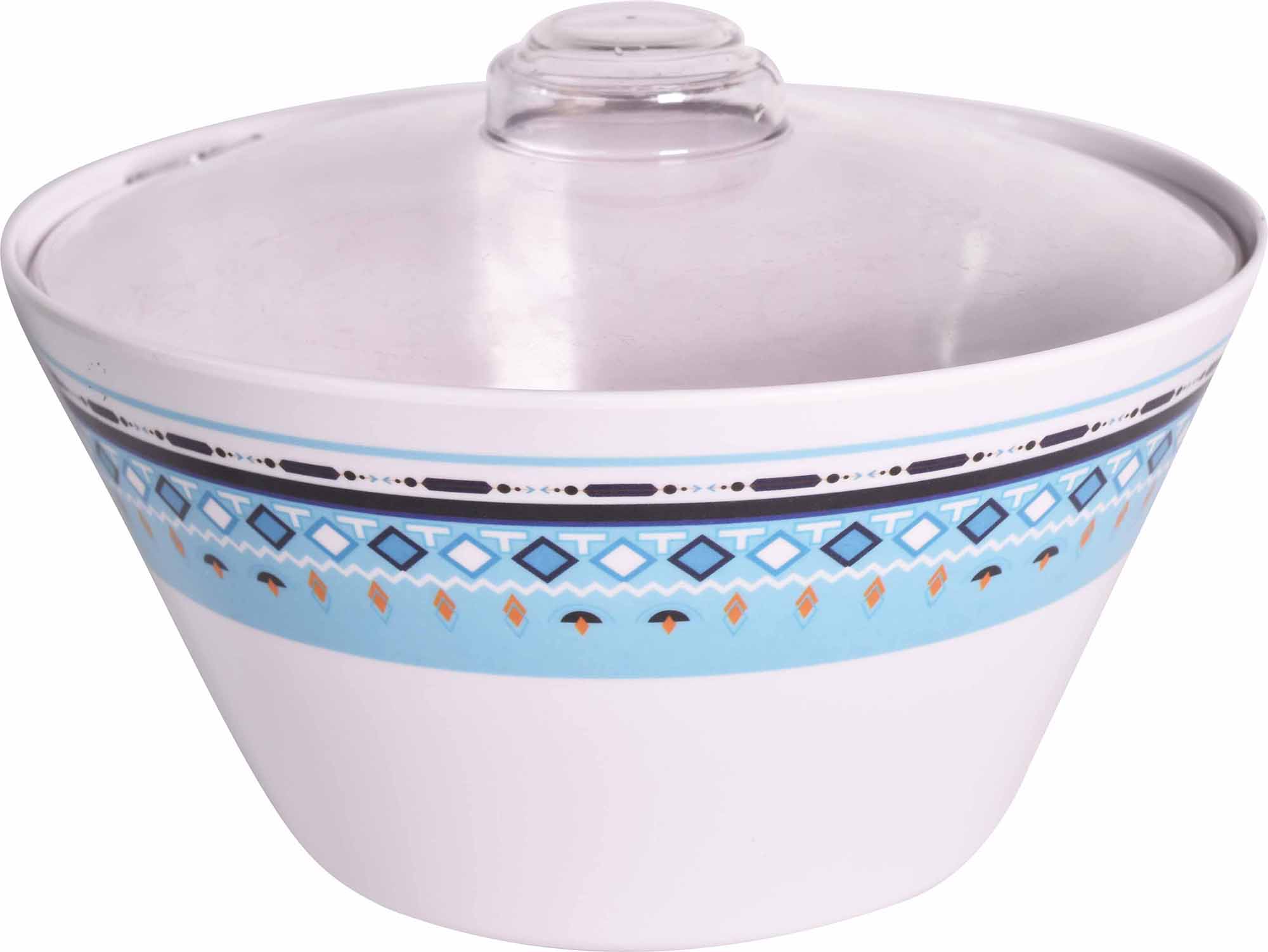 Althea Round Tapered Casserole with Clear cover