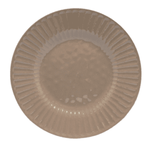 Roulette French Gray 8" Classic Round Plate