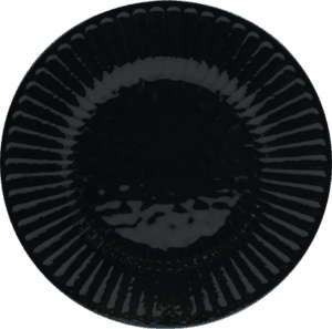 Roulette Black 11" Classic Round Plate