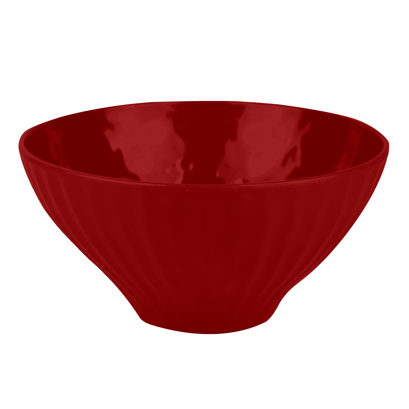 Red 5" Round Bowl