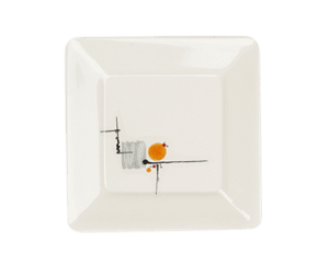 Morning Sun 6" Square Plate