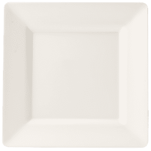 Plain Ivory 10" Square Plate