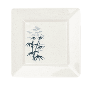 Bamboo 9" Square Plate