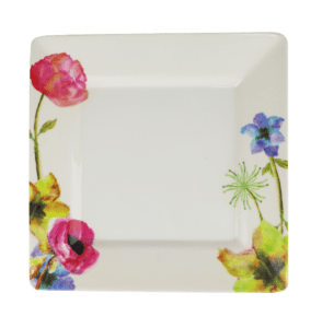 Dahlia 9" Square Plate