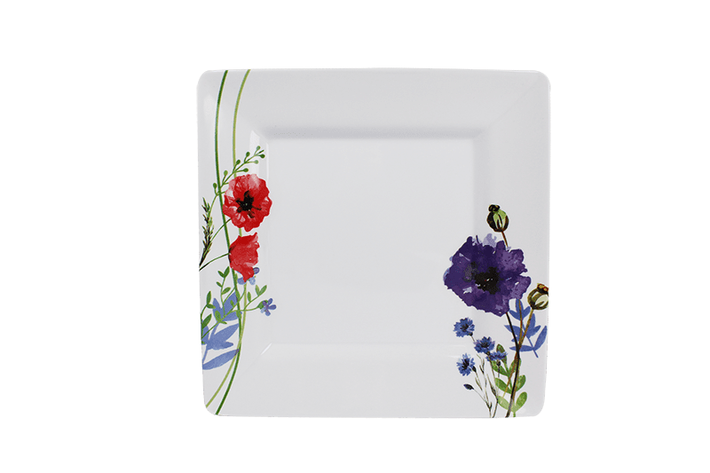 Tea Rose 10" Square Plate