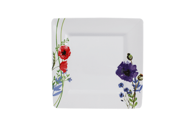 Tea Rose 10" Square Plate