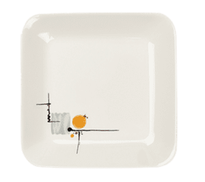 Morning Sun 9" Square Plate