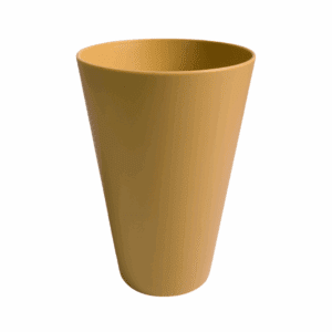 450ML NATUREWARE RPET TUMBLER--MUSTARD
