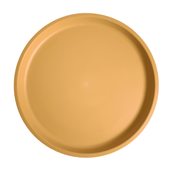 8" NATUREWARE RPET DINNER PLATE--MUSTARD