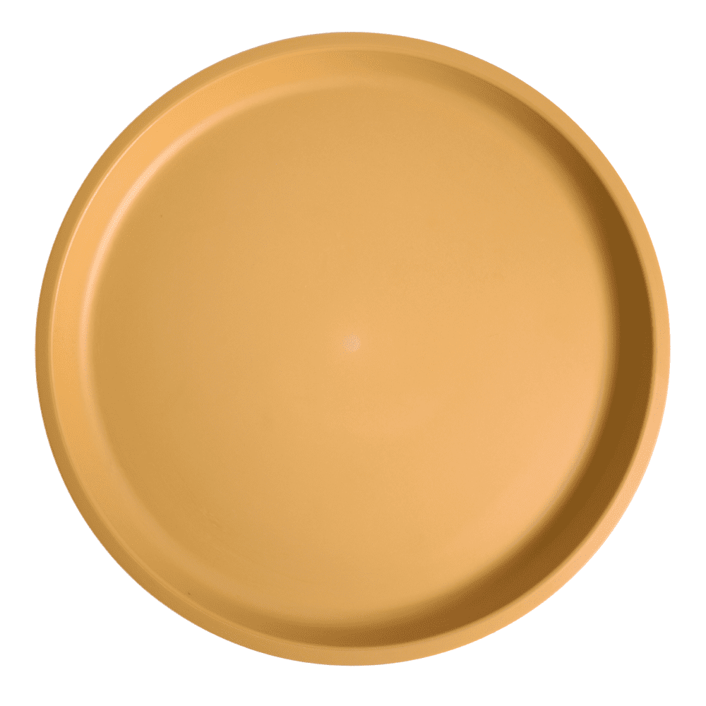10" NATUREWARE RPET DINNER PLATE--MUSTARD
