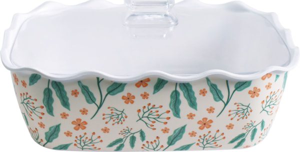 Cassie Rectangular Casserole with Clear Cover