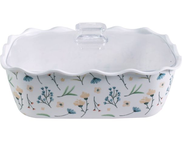 Jill Rectangular Casserole with Clear Cover