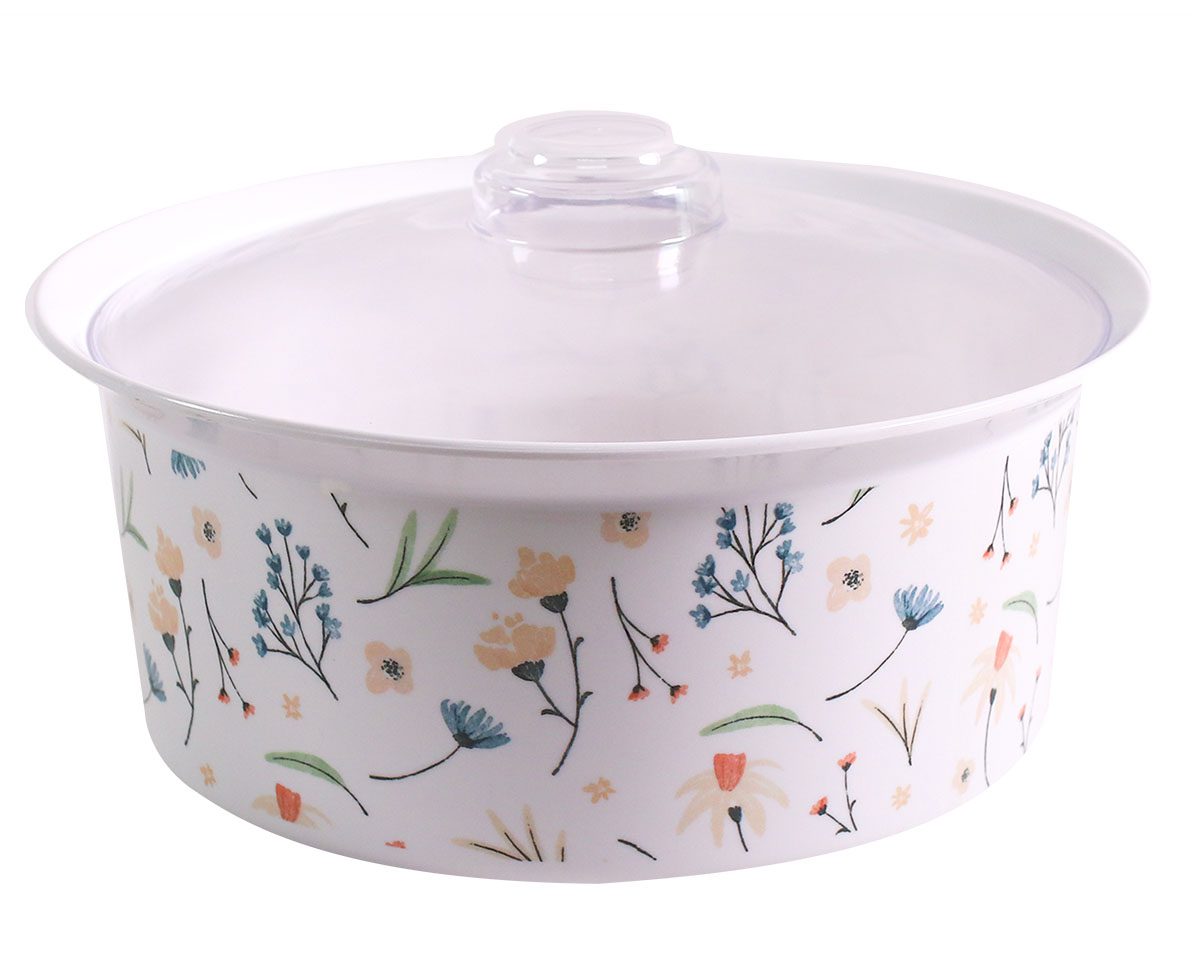 Jill Round Casserole with Clear Cover