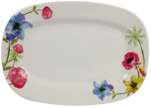Dahlia 12" Rectangular Serving Plate