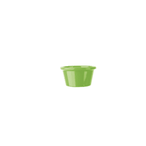 Plain Lime Green 3" Deep Sauce Dish