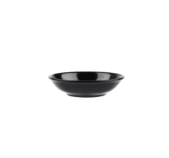 Plain Black 4" Sauce Dish
