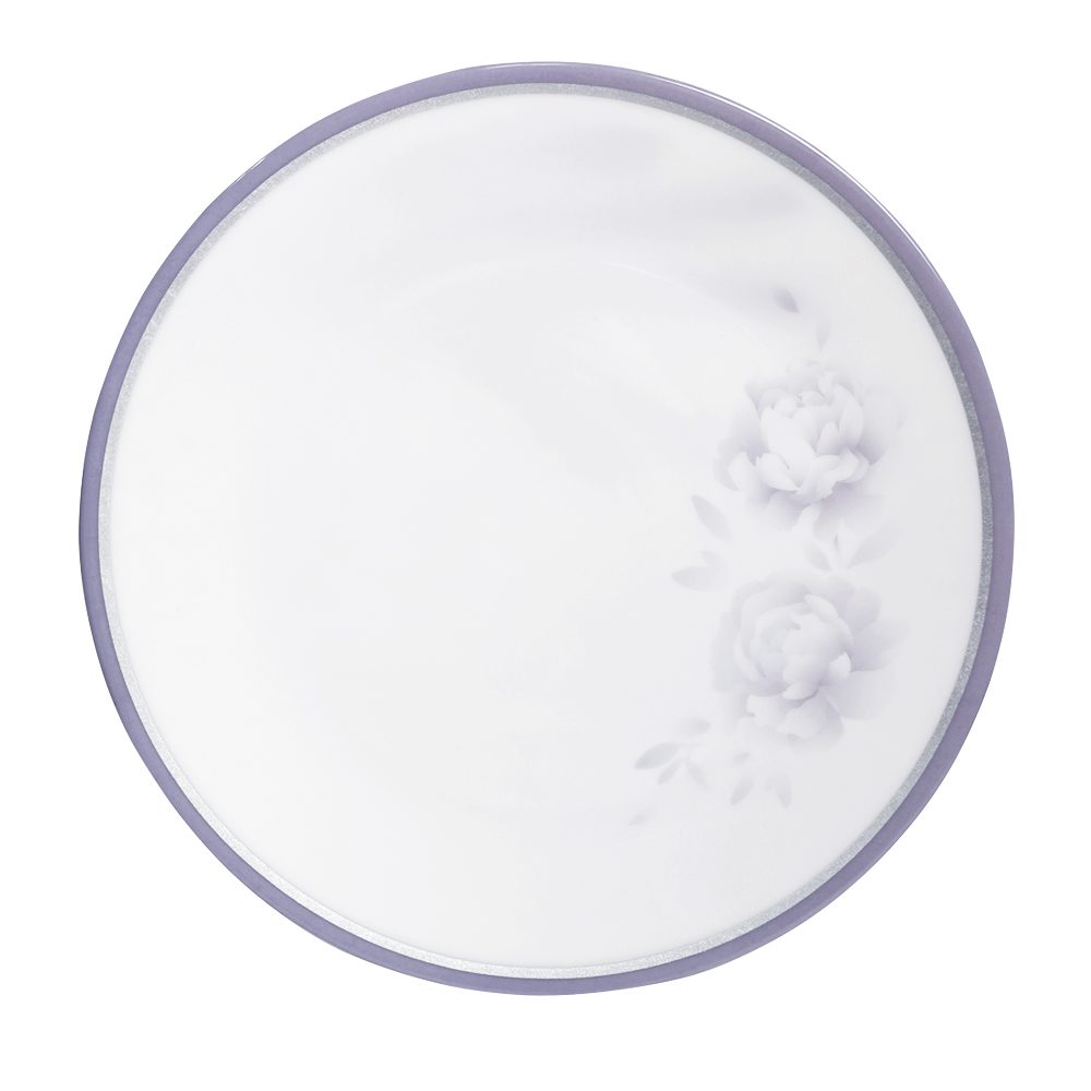 Grace 11" Dinner Plate with Silver Lining