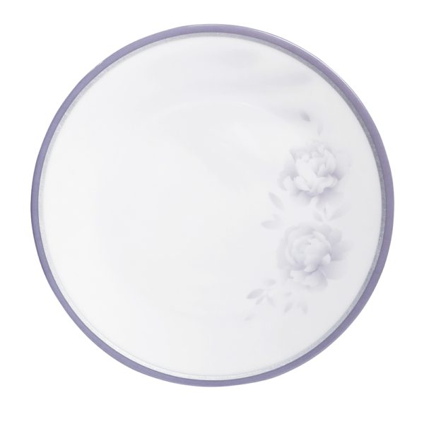 Grace 11" Dinner Plate with Silver Lining