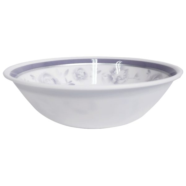 Grace 7.5" Round Bowl with Silver Lining