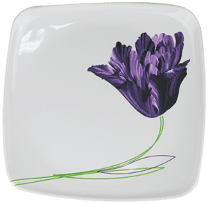 Purple Ivy Dinner Plate