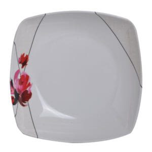 Italy Flower Square Bowl