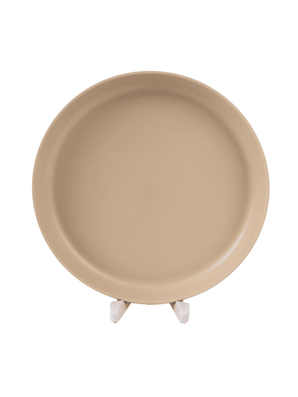 Sandy beige 10.5'' Dinner Plate